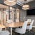 business center with table