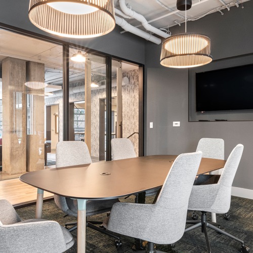 Clubhouse Business Center business center with table