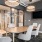 business center with table