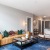 living area with easy access to the kitchen